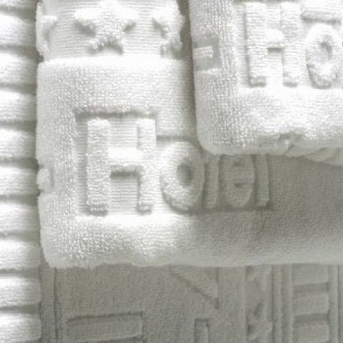 Logo Hotel Embroidered Towel